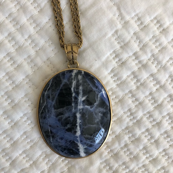 Jewelry - Coldwater Creek necklace with blue stone